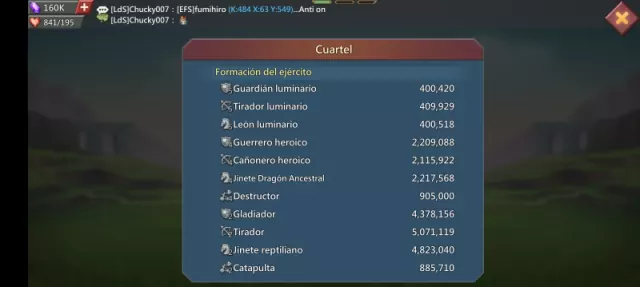 Rally lead 1.8b + 22 Héroes p2p · 7 / 22