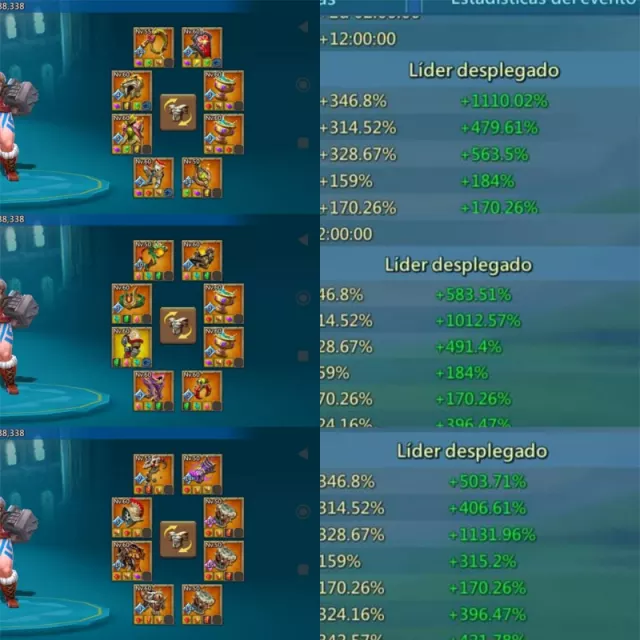 OFERTA MAGNIFICA RL 4 CHAMP STATS 1100% · 1 / 20