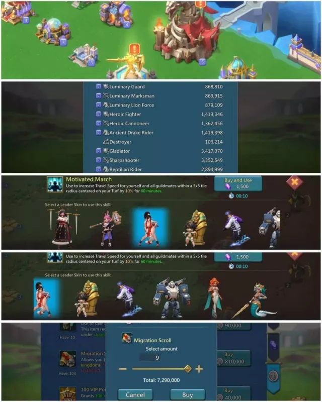 HIGH BASE STATS &amp; STACKED PROGRESSION 🔥 · 6 / 7
