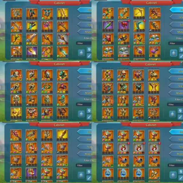 3*11K heroes / 22 champ · 5 / 6