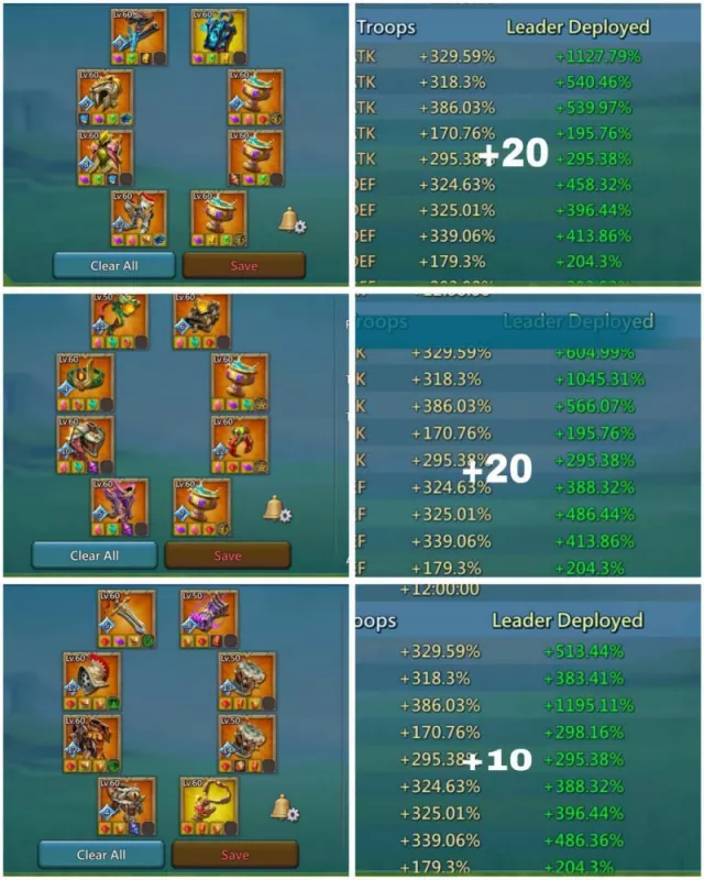 2 Lv.12 Champs - 4 Cups / skin hero · 4 / 6