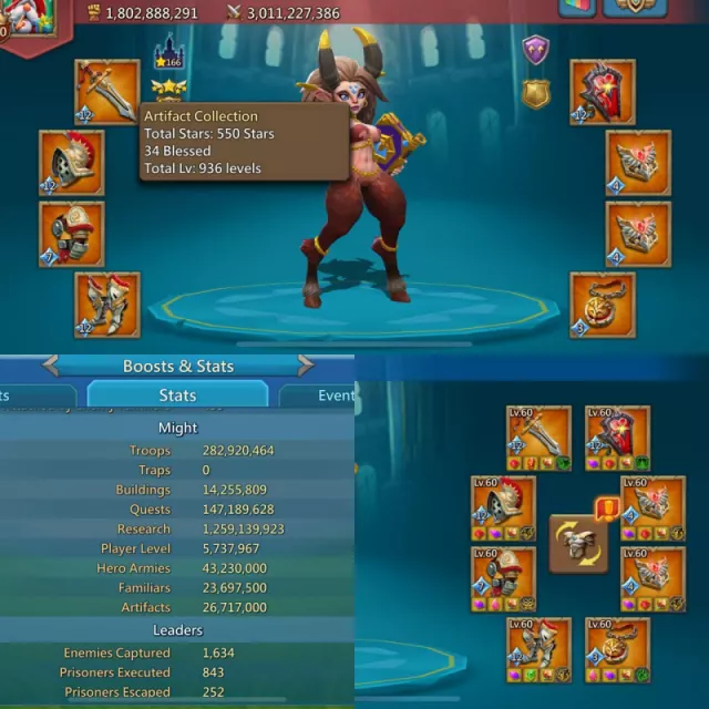 Lead full champ /  4lvl12 · 2 / 7