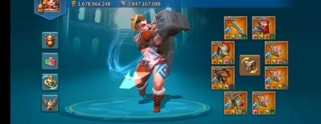 Full Champ  / 813% PS Max / 2x lvl 12 · 18 / 24