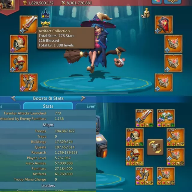 3x11k Gold / 1600% stats · 1 / 5