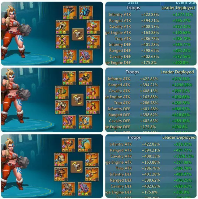 Born in K1712 / 1x Lv15, 1x Lv14, 1x Lv10 · 6 / 7