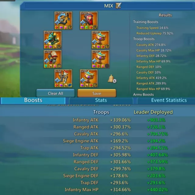 Low quest might / 1145%1067%1032 max stats · 1 / 6