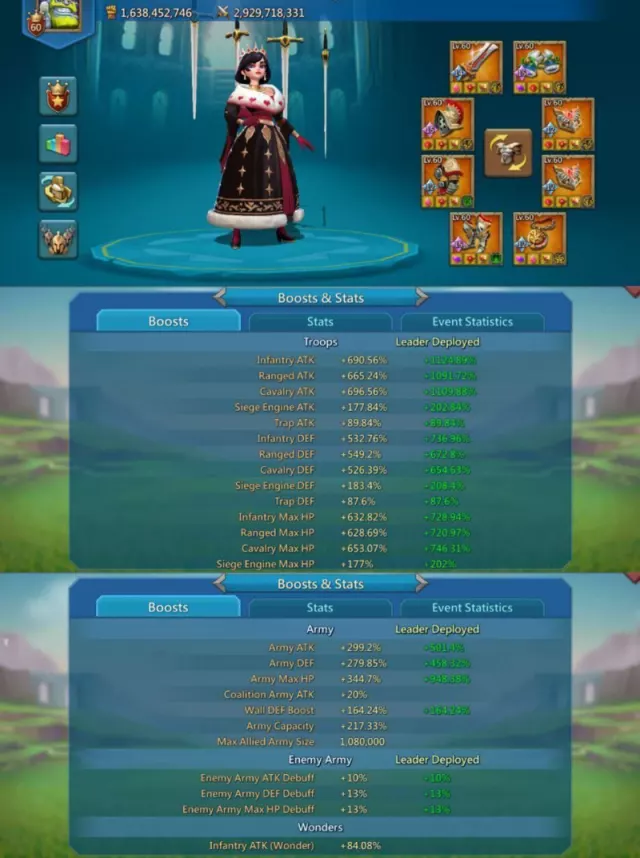 Can go k1146 / 690%, 665%, 695% B Stats · 8 / 9