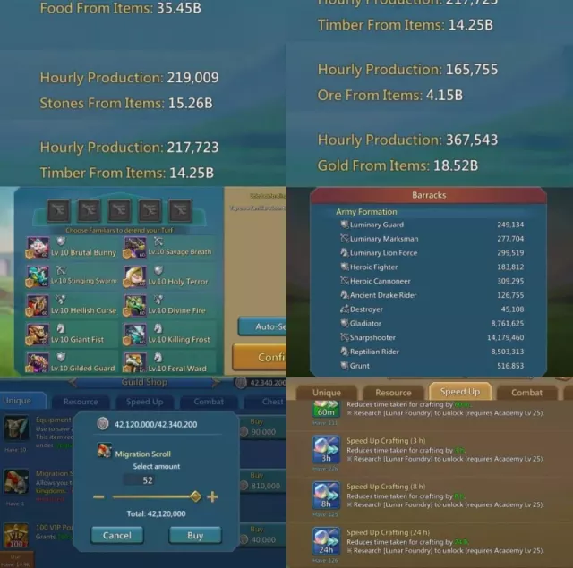 Full Champ / 1209-1107-1193% stats · 4 / 6