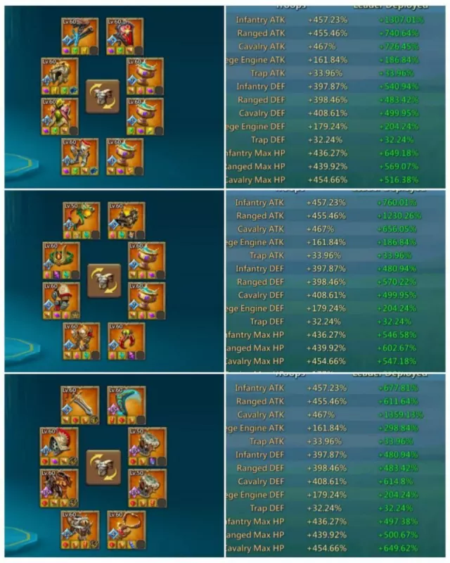Low might hight stats RL / 7 mystic champs, 4+1 cups · 6 / 6