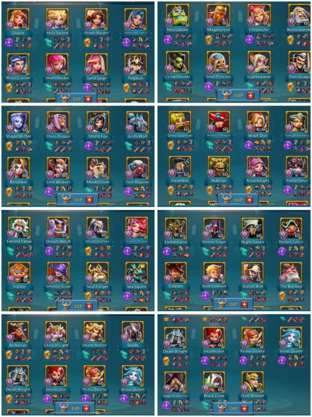 3*11k + oracle gold  806-800-802% base stats · 9 / 9
