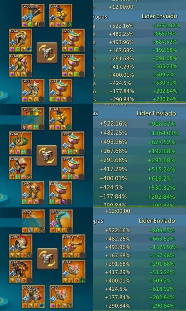 1 Lv.14, 3 Lv.12 Champs · 1 / 4