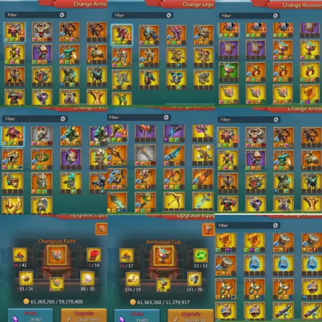 mid quest  / 2 champ orange · 5 / 6