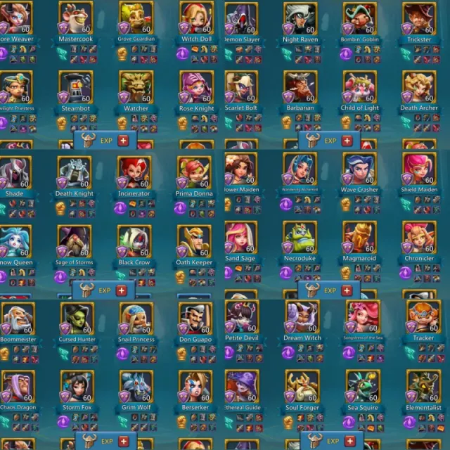Low quest might /  13+1 mythic champ · 8 / 8