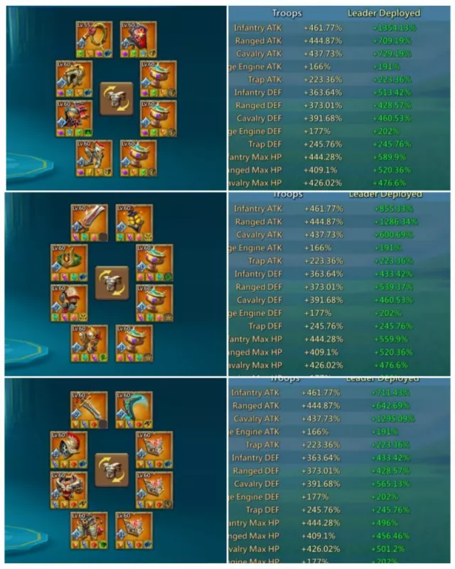 15 mystic champs + 8 cups · 6 / 8