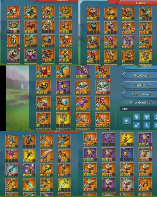 1x11k, 1 lvl 12 , 2 army jewels · 4 / 6