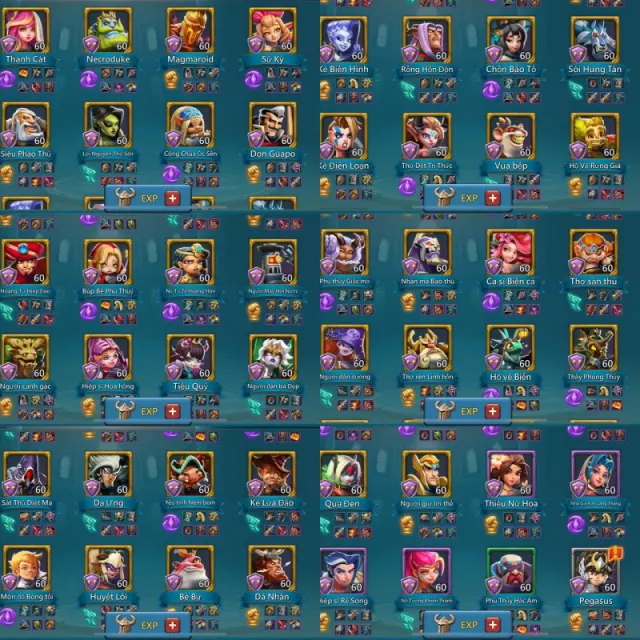 1*11k full champ / 15 champ mythic- 6 cup mythic · 6 / 8
