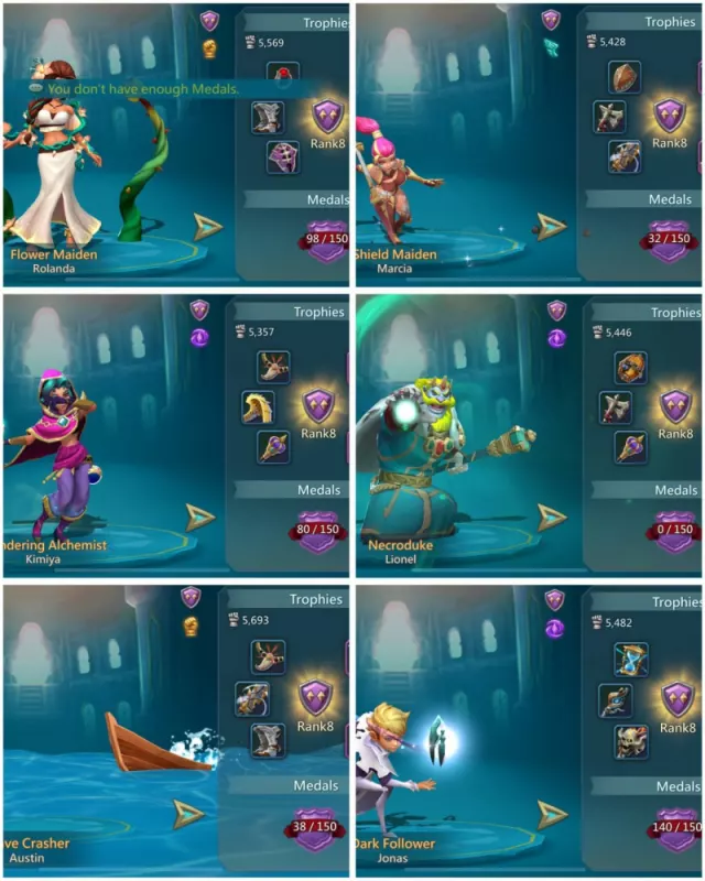 Low quests   12+1 mystic champs · 4 / 7