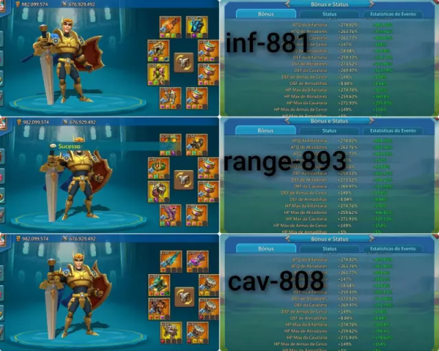 980m trap · 6 / 7