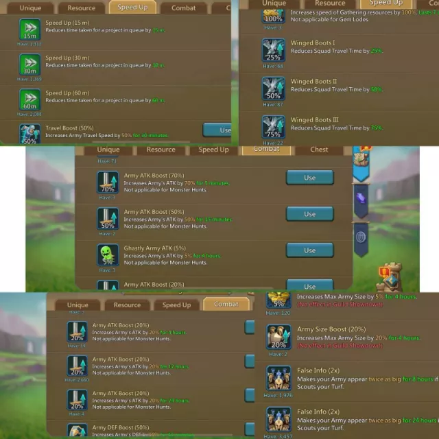 Low Quests  10mystic champs + 6 cups · 4 / 9