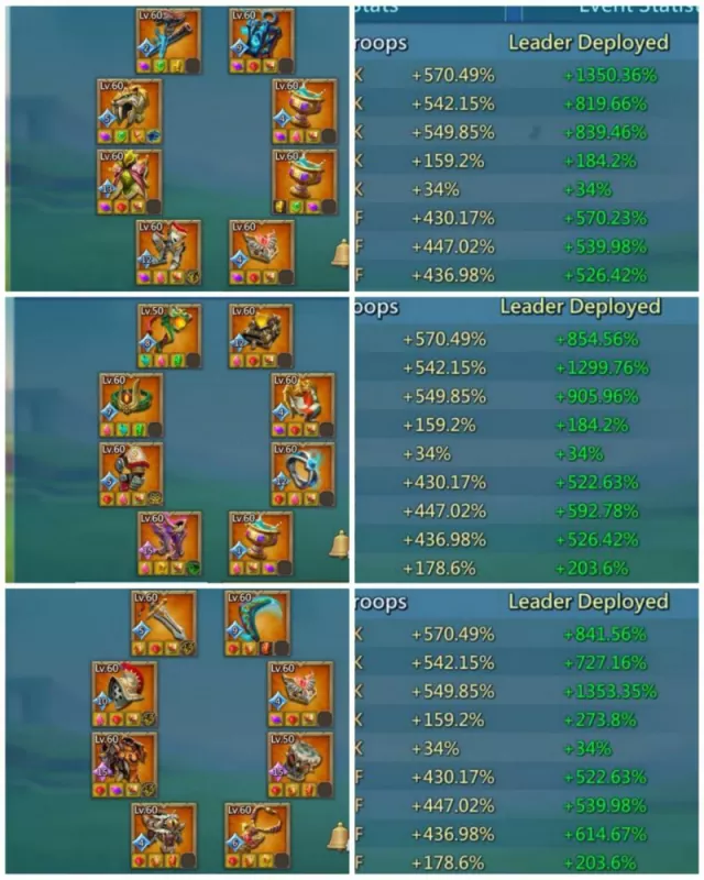 Low might / Blasts 1400-1379-1383% · 3 / 6