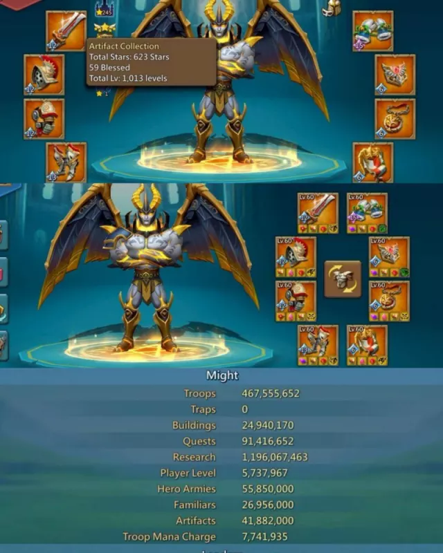 3x11k Gold /  1513-1482-1513% stats · 4 / 9