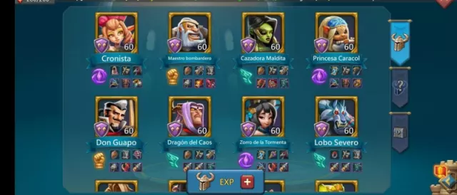 Full Champ  / 813% PS Max / 2x lvl 12 · 5 / 24