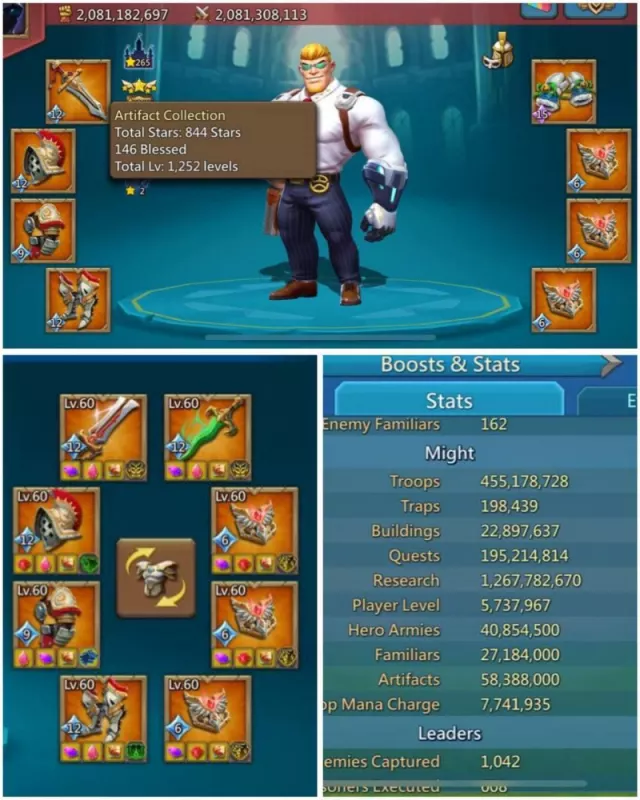 Best account : Base stats :637-627-633 · 4 / 7
