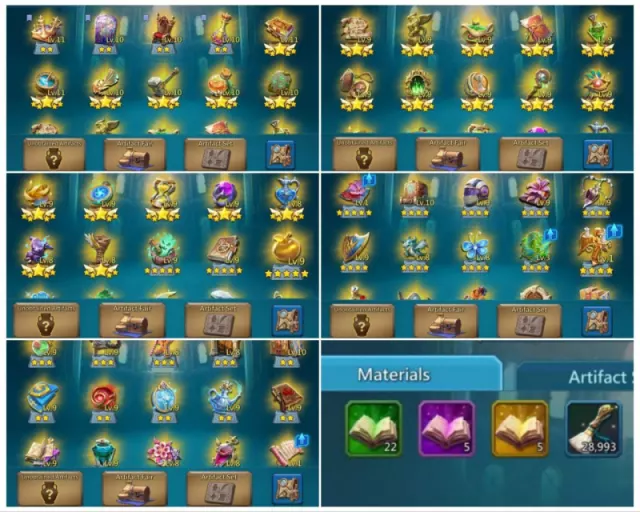 Can go to K1665 / Max stats: 1308-1291-1350% · 6 / 6