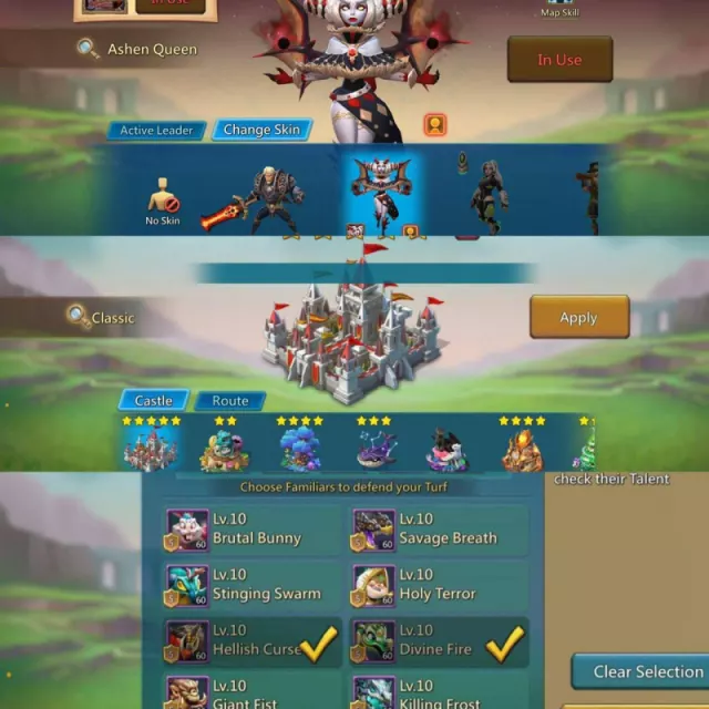 7 champ / Max stats 1313% 1238% 1258% · 2 / 6