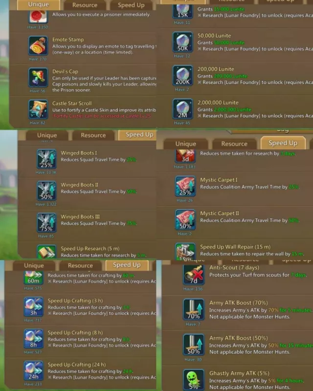 1 Lv.14 / 13, 3 Lv.12 Champs · 1 / 7