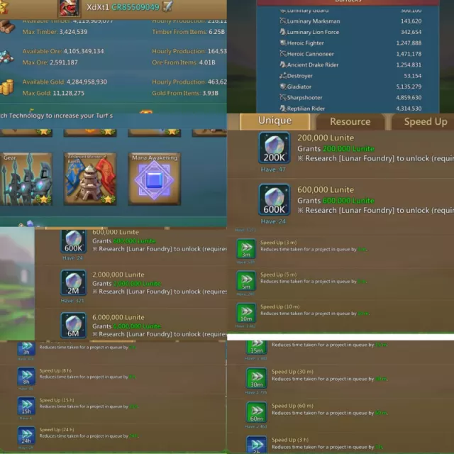 7 champ / Max stats no forts : 1332% 1207% 1312% · 2 / 7
