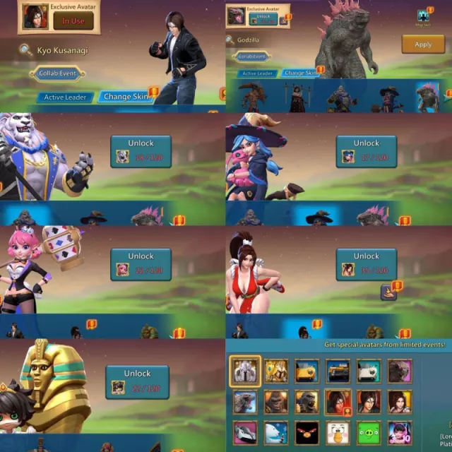 Can go 1607 / 2 lider skins, Low quest · 6 / 9