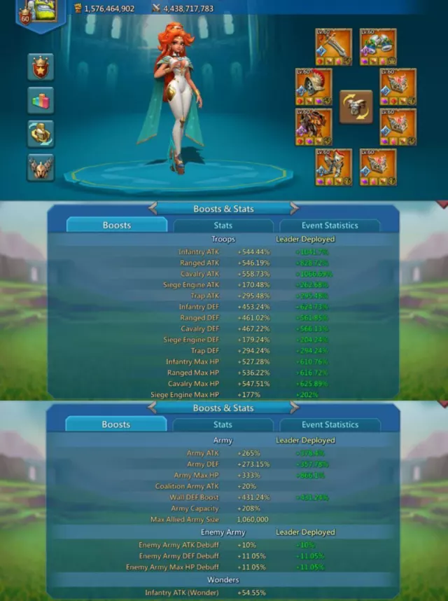 544-556-558% Base stats · 7 / 9