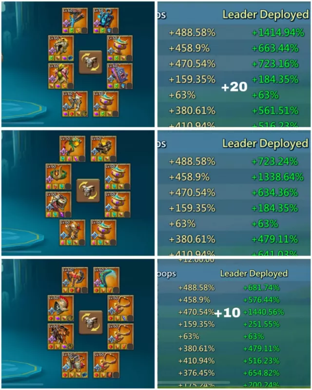 Low quests   12+1 mystic champs · 5 / 7