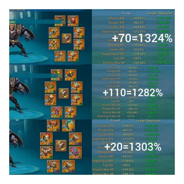 8 champ / 1lvl 12 champ · 6 / 8
