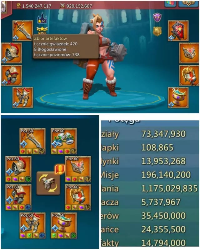 7 Champs /  1140–1089–1117% stats · 4 / 6