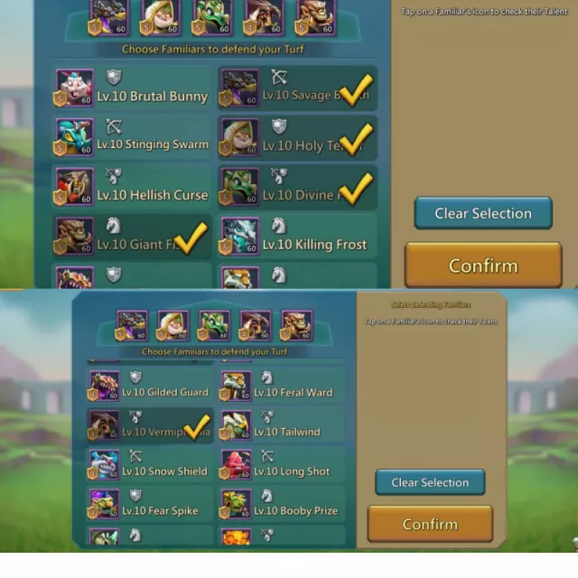 low quest leader /  6 mythic champs / 5 cups · 5 / 5