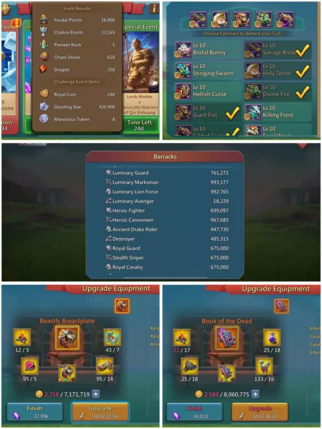 Low Quest Might / 12 Champs - 7 Lv.12 · 3 / 7