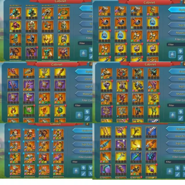 Low Quest Might /  5 Champs - 2 Cups · 3 / 4