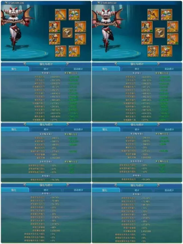 3×12lvl Astralited  / stats : 1500-1470-1490% · 5 / 8