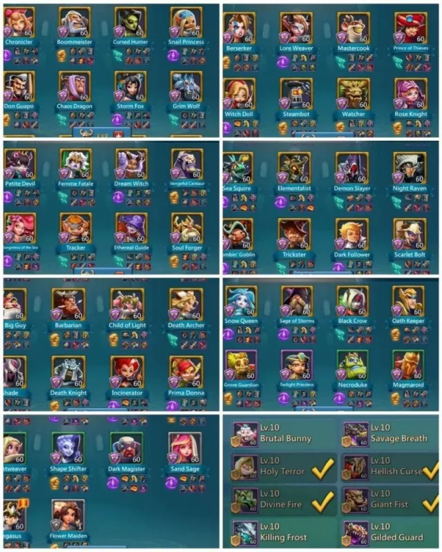 mid quest  / 2 champ orange · 6 / 6