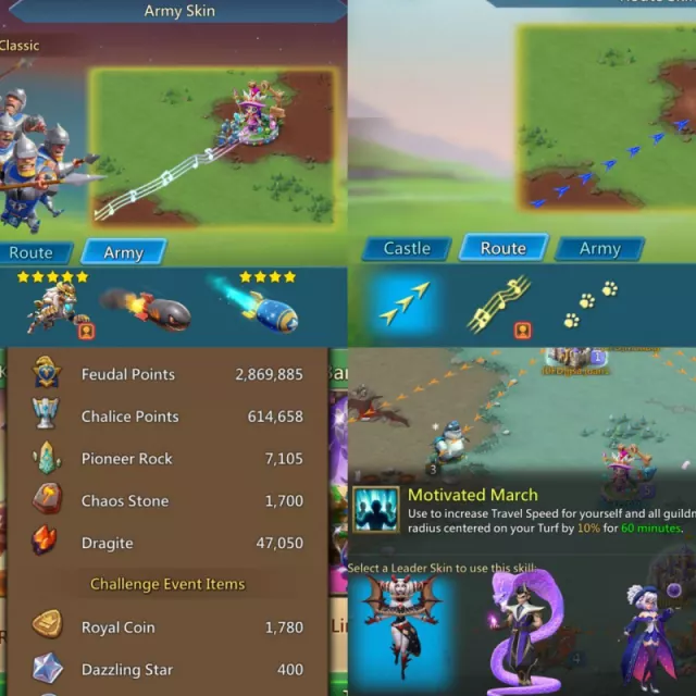 3*11k heroes gold  16 champs 2 lvl 15 8 lvl 12 · 4 / 9