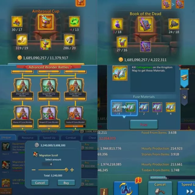 5 champ / 4 cups · 1 / 6
