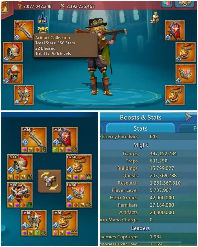 10+1 Champs / 1226-1158-1188% no forts · 4 / 7