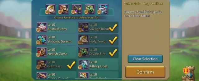 6 Champs / 1175-1115-1200% stats · 1 / 9