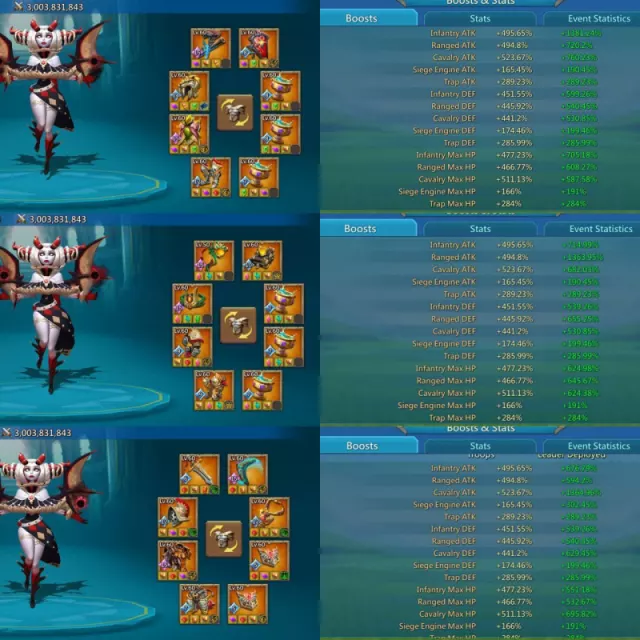 13 mythic champs 3lvl12 astra · 8 / 8