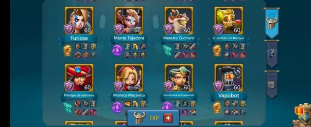 Full Champ  / 813% PS Max / 2x lvl 12 · 7 / 24