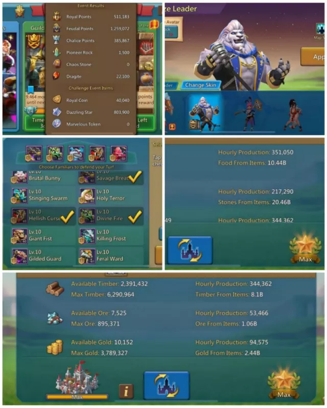 6xLv12 Temper  / 11+1 mythic champs · 2 / 6