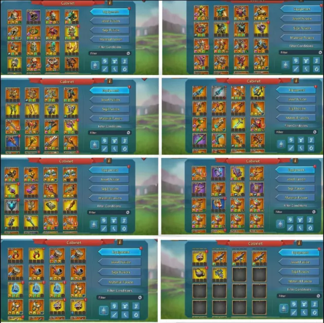 16 mystic champs + 6 cups · 7 / 8