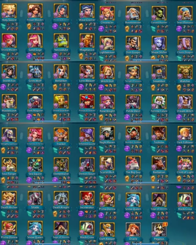 Beauty 3x11ks, 686%, 683%, 673% B Stats , 3 wonder artifacts · 3 / 7